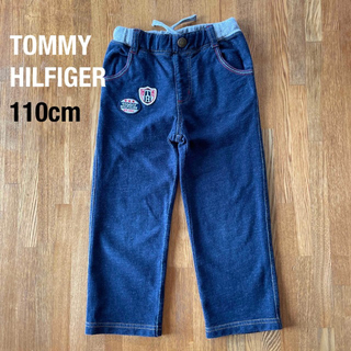 トミーヒルフィガー(TOMMY HILFIGER)のTommy Hilfiger☆デニム風スウェットパンツ　110cm(パンツ/スパッツ)