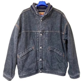 テンダーロイン(TENDERLOIN)の19AW Mサイズ テンダーロイン  デニム ジャケット ウォッシュ ブラック(Gジャン/デニムジャケット)