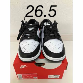 ナイキ(NIKE)のNike Dunk Low Retro "White/Black" ぱんだ(スニーカー)