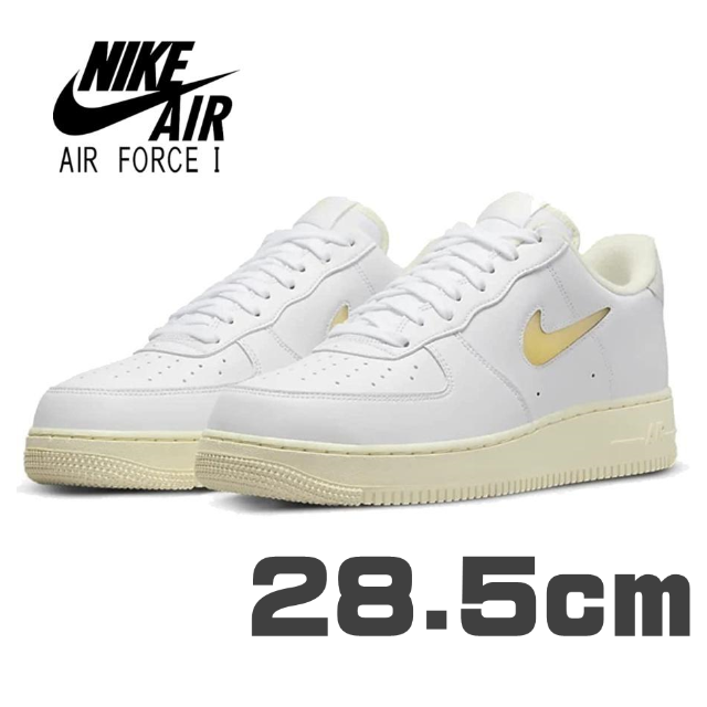 人気色！NIKE AIR FORCE 1 '07 LX ホワイト 28.5cm靴/シューズ