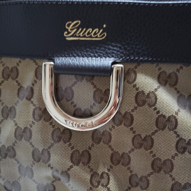 グッチ GUCCI トートバッグ 327787 GGクリスタル×レザー