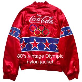 コカ・コーラ - 80's ヴィンテージ コカコーラ オリンピック ナイロン