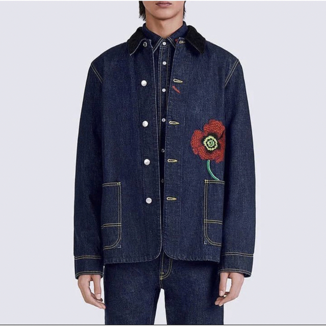 G-Dragon着用 22AW 'KENZO POPPY' デニムジャケット G