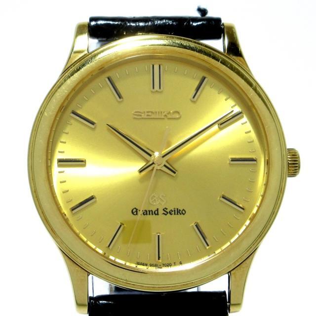 最新エルメス Grand Seiko - グランドセイコー 腕時計 - 9581-7010