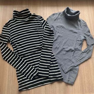 プチバトー(PETIT BATEAU)のプチバトー　タートル2点セット(Tシャツ(長袖/七分))