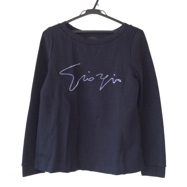 Giorgio Armani(ジョルジオアルマーニ)のジョルジオアルマーニ 長袖カットソー 44 S メンズのトップス(Tシャツ/カットソー(七分/長袖))の商品写真