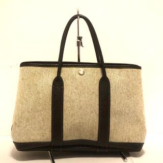 Hermes - エルメス トートバッグ アイボリー×黒の通販 by ブランディア