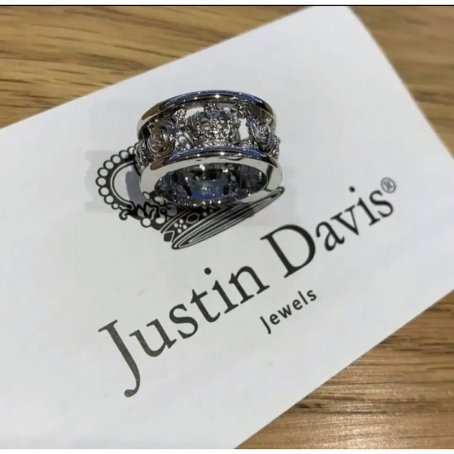 Justin Davis(ジャスティンデイビス)の新品◆JUSTIN DAVIS◆MY LOVE RING◆薔薇クラウン◆11号◆ レディースのアクセサリー(リング(指輪))の商品写真