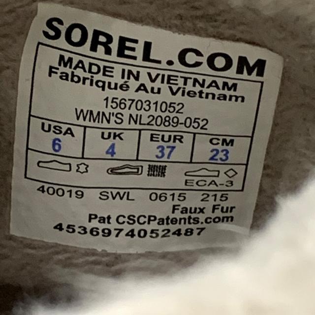 SOREL(ソレル)のソレル ショートブーツ 23 レディース - レディースの靴/シューズ(ブーツ)の商品写真