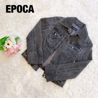 EPOCA - EPOCA エポカ デニムジャケット 40 Gジャン スパンコール