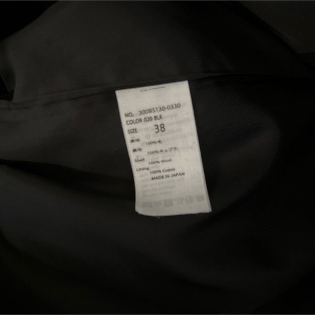 ENFOLD(エンフォルド)のENFOLD  ウールドスキン　スプリング　チェスターコート レディースのジャケット/アウター(チェスターコート)の商品写真