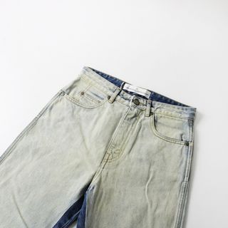 ゴールデングース(GOLDEN GOOSE)の美品 GOLDEN GOOSE ゴールデングース THELMA LIGHT BLUE WASHED デニムパンツ 27/ブルー ボトムス【2400013207058】(デニム/ジーンズ)