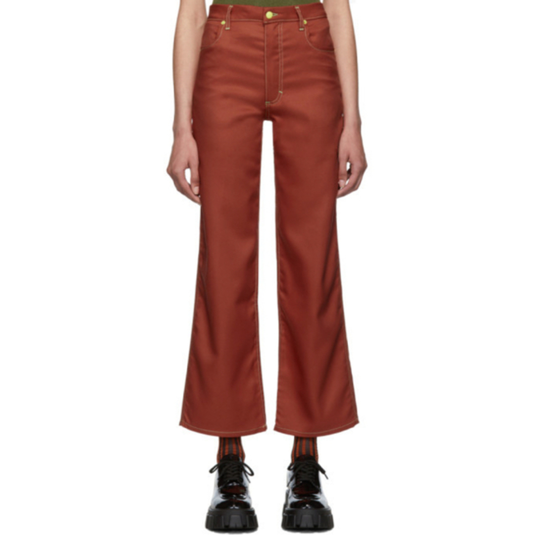 ECKHAUS LATTA ワイドレッグジーンズ 26