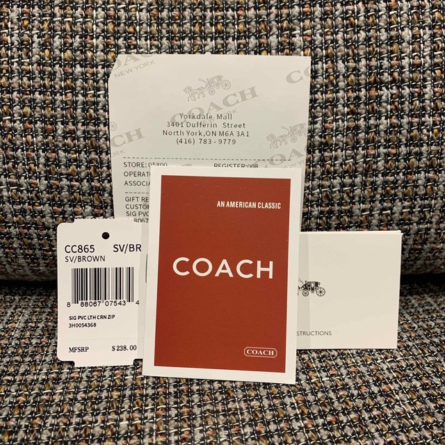 COACH(コーチ)の本体のみ　865  コーチ　長財布　ヒョウ柄 レディースのファッション小物(財布)の商品写真