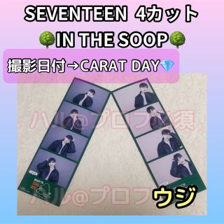 セブンティーン(SEVENTEEN)のSEVENTEEN  IN THE SOOP  4カット　ウジ(アイドルグッズ)