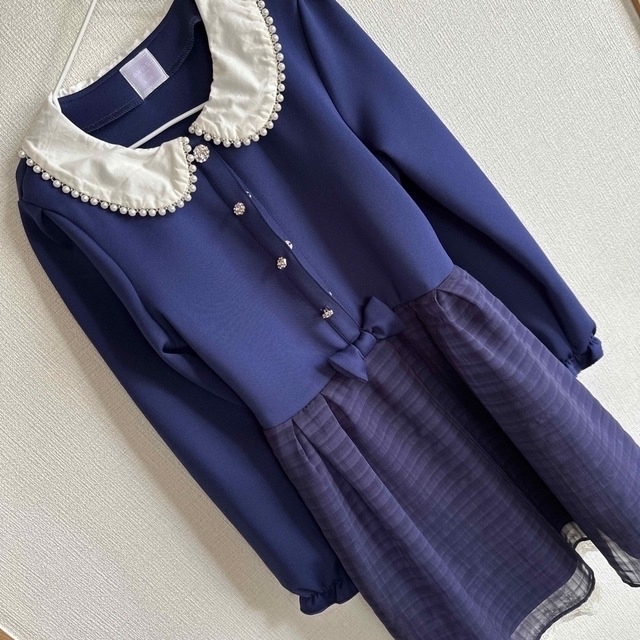 axes femme(アクシーズファム)の130  ワンピース　ドレス　 キッズ/ベビー/マタニティのキッズ服女の子用(90cm~)(ワンピース)の商品写真