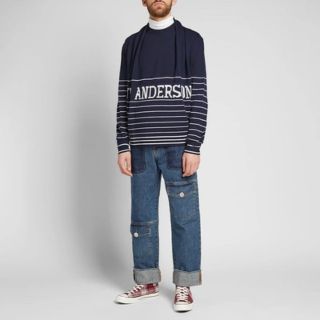 ジェイダブリューアンダーソン(J.W.ANDERSON)のJW ANDERSON LOGO KNITTED JUMPER(ニット/セーター)