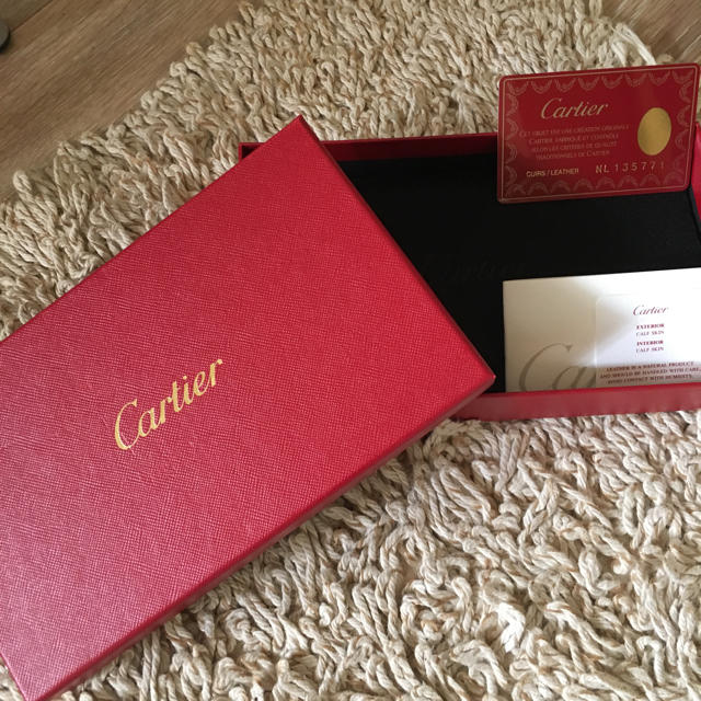 Cartier(カルティエ)のカルティエ 空き箱 レディースのファッション小物(その他)の商品写真