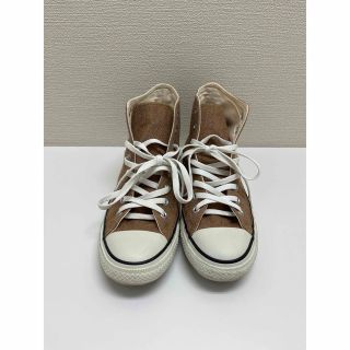 オールスター(ALL STAR（CONVERSE）)のコンバース　ハイカット　ウール　茶系　25㎝(スニーカー)