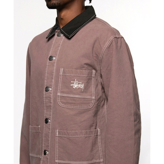 STUSSY Brushed Moleskin Chore Jacket