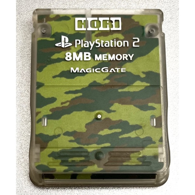 PlayStation2 - PS2 ホリ メモリーカード 8MB 迷彩 中古 日本製 PlayStation2 - PS2 ホリ メモリーカード 8MB 迷彩 中古 日本製