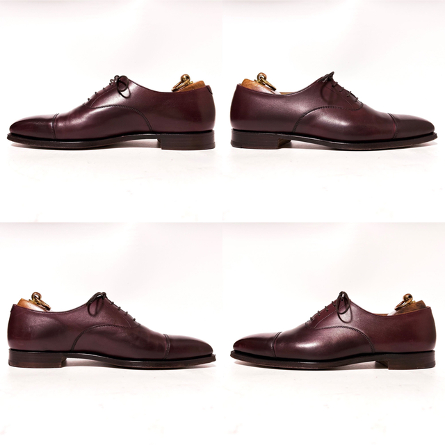 60.CROCKETT&JONES HALLAM 別注品 ストレートチップ 8E | angeloawards.com