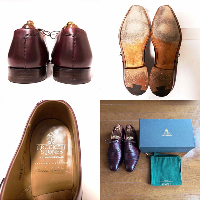 60.CROCKETT&JONES HALLAM 別注品 ストレートチップ 8E | angeloawards.com
