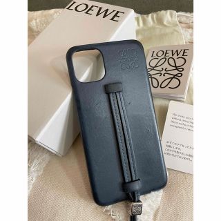 ロエベ(LOEWE)のロエベ iPhoneケース 11promax ネイビー(iPhoneケース)