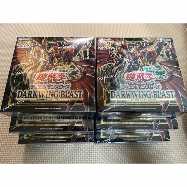 遊戯王DARKWING BLAST BOX +1初回限定 6BOX-