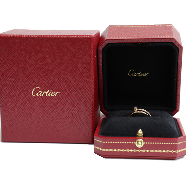 Cartier(カルティエ)のカルティエ CARTIER ジュスト アンクル リング SM 指輪 K18 PG ＃53 B4225800 2022年 保証書 8588 レディースのアクセサリー(リング(指輪))の商品写真