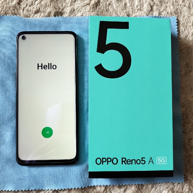 シルバーブラック　【新品・未開封】OPPO Reno5 A Y!mobile版