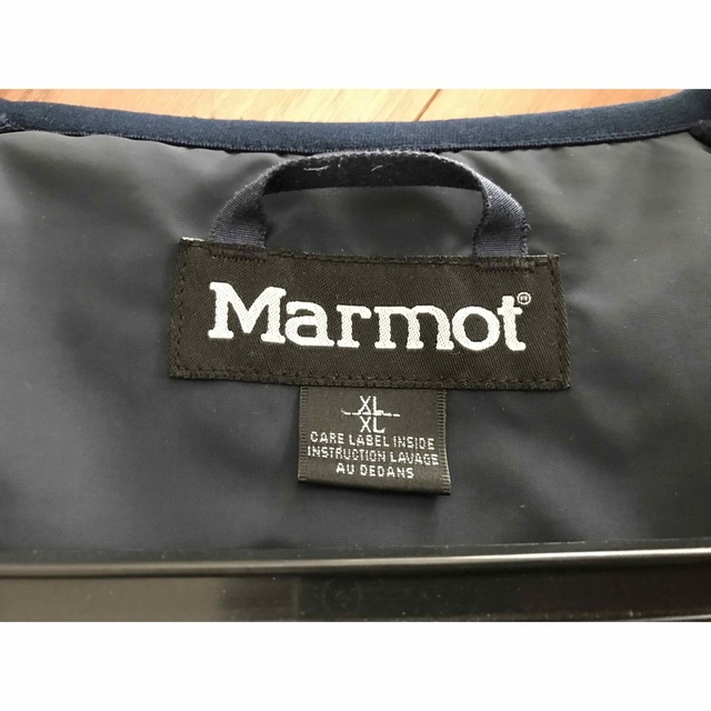 MARMOT ボア フリース　カーディガン　ネイビー