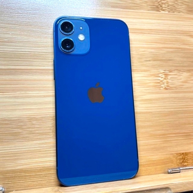 nanoSIM画面サイズ【SIMロック解除済】 iPhone 12 mini Blue 128GB