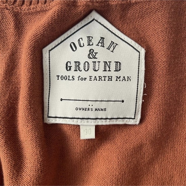 OCEAN&GROUND(オーシャンアンドグラウンド)のOCEAN&GROUND タートルネック　タートルニット キッズ/ベビー/マタニティのキッズ服女の子用(90cm~)(ニット)の商品写真