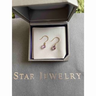 スタージュエリー(STAR JEWELRY)のスタージュエリー　　アメシストピアス18金(ピアス)