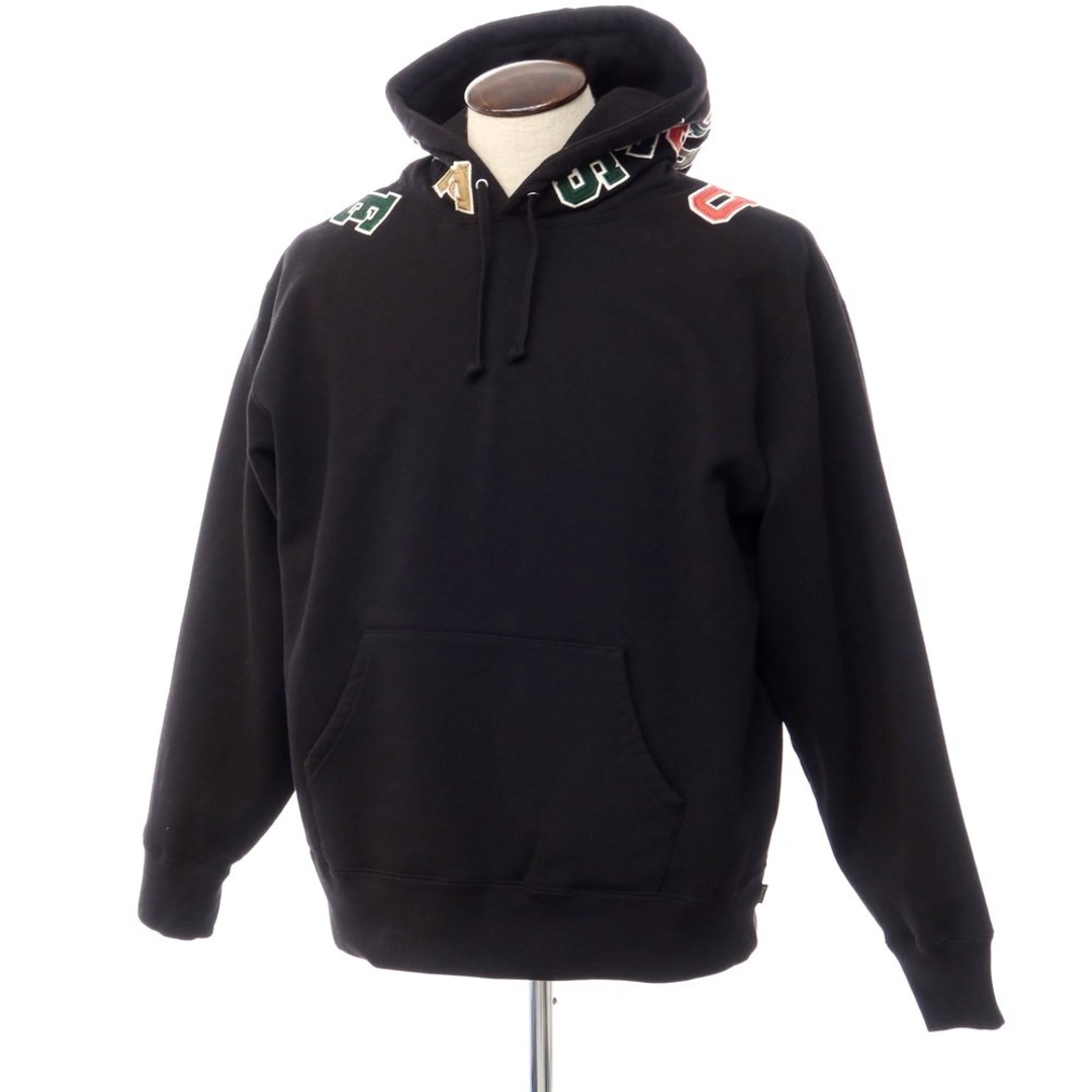 シュプリーム Supreme 2022年秋冬 Scattered Applique Hooded Sweatshirt コットンポリエステル プルオーバー パーカー【サイズL】【メンズ】