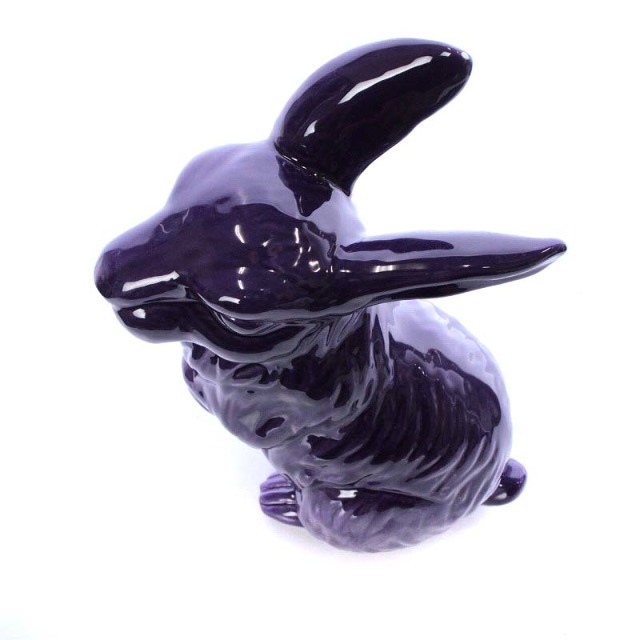 ポールスミス RABBIT OBJECT BANK3 置物 紫 963998