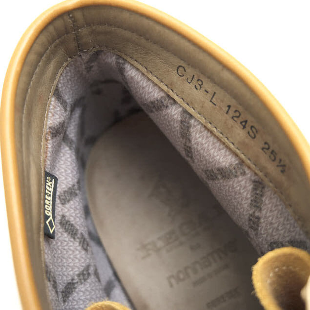 REGAL(リーガル)のリーガル／REGAL チャッカブーツ シューズ 靴 メンズ 男性 男性用スエード スウェード レザー 革 本革 ベージュ  CJ3-L 124S DWELLER MOC BOOTS COW SUEDE WITH GORE-TEX 2L デザートブーツ モカシン クレープソール メンズの靴/シューズ(スリッポン/モカシン)の商品写真