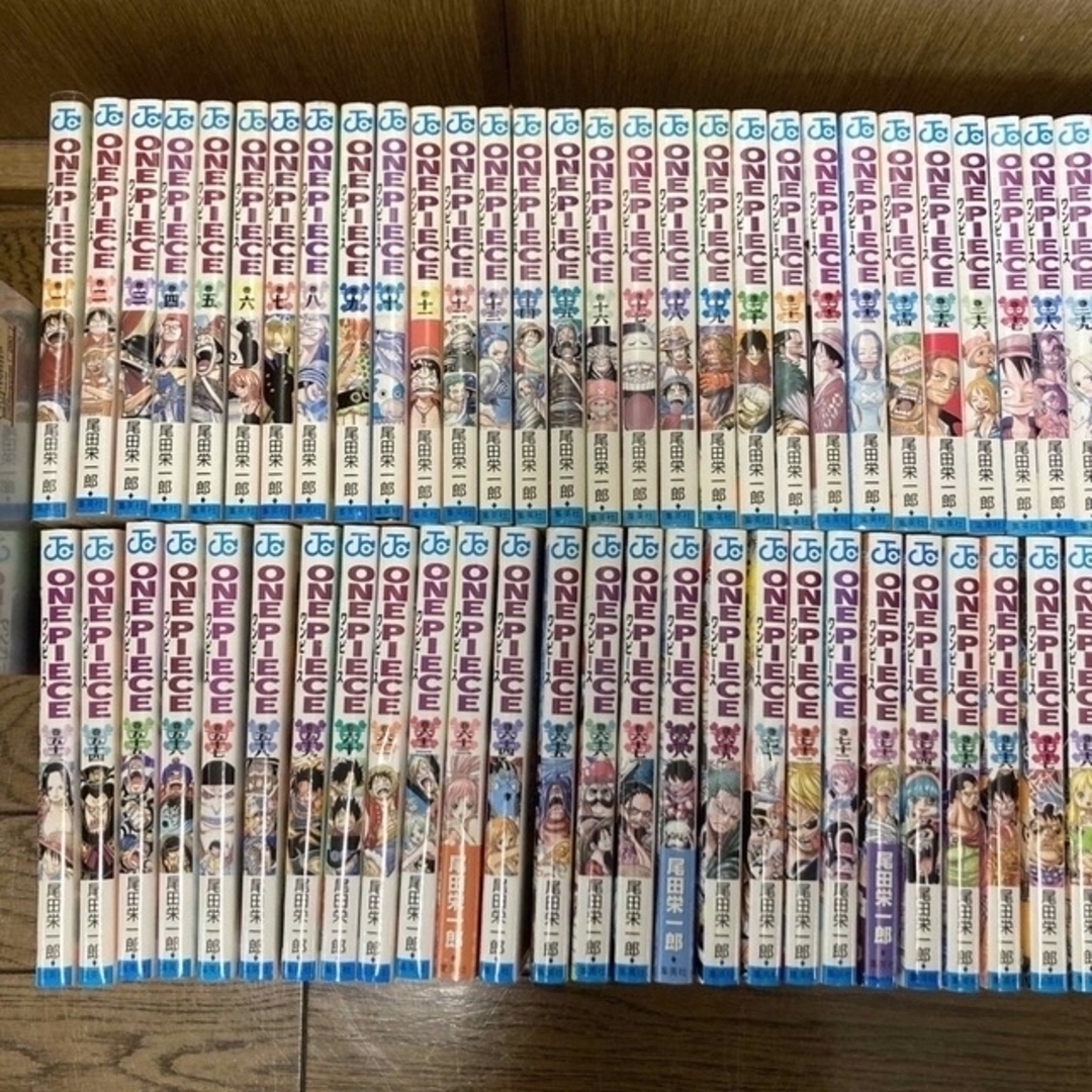 【送料無料】ONE PIECE ワンピース全巻セット　1〜107巻　最新巻まで