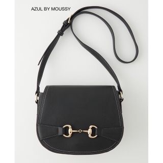 アズールバイマウジー(AZUL by moussy)のAZUL BY MOUSSY  ビット　ショルダーバッグ　黒　新品未使用(ショルダーバッグ)