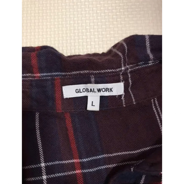 GLOBAL WORK(グローバルワーク)のグローバルワーク チェックシャツ レディースのトップス(シャツ/ブラウス(長袖/七分))の商品写真