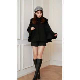 Her lip to - herliptoConvertible Faux Fur Tippet Coatの通販 by