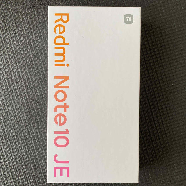 8つCPU種類新品 Redmi Note 10 JE シルバー XIG02 SIMフリー