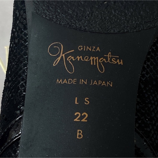 GINZA Kanematsu - 銀座カネマツ かねまつ ダイアナ BLACK 黒 GINZA Kanematsu - 銀座カネマツ かねまつ ダイアナ BLACK 黒