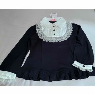 アンジェリックプリティー(Angelic Pretty)の【お値下げ中】カットソー ネイビー Angelic Pretty(カットソー(長袖/七分))