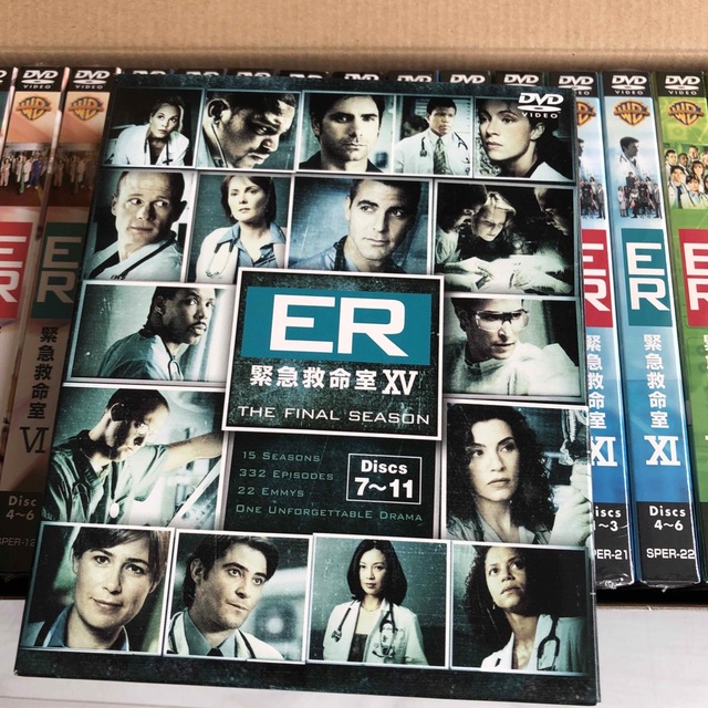 ER 緊急救命室 シーズン1-15 コンプリートDVD BOX〈初回限定生産