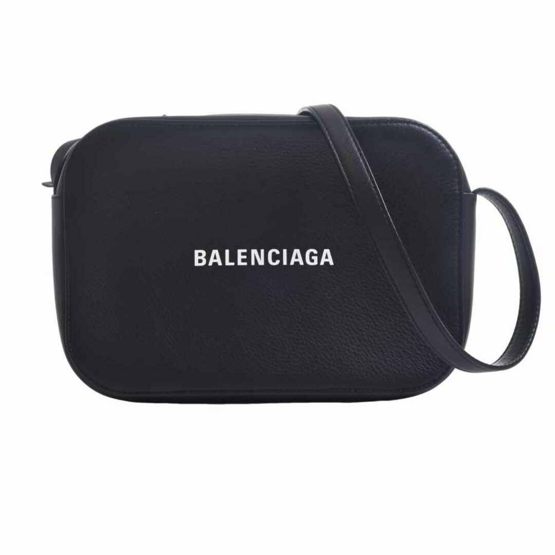 Balenciaga -  【中古】 Balenciaga バレンシアガ レザー エブリデイ カメラバッグ ショルダーバッグ ブラック by