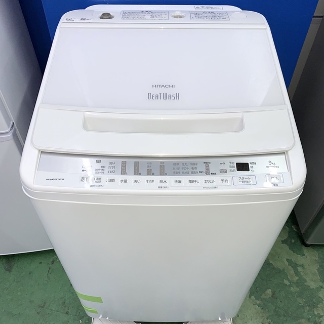 超歓迎された】 日立 ⭐️HITACHI⭐️全自動洗濯機 2020年9kg美品 大阪