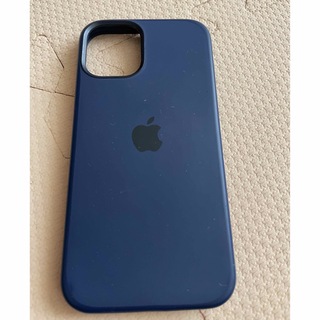 アップル(Apple)のiPhone 12 mini Apple純正　シリコンカバー　ネイビー(iPhoneケース)