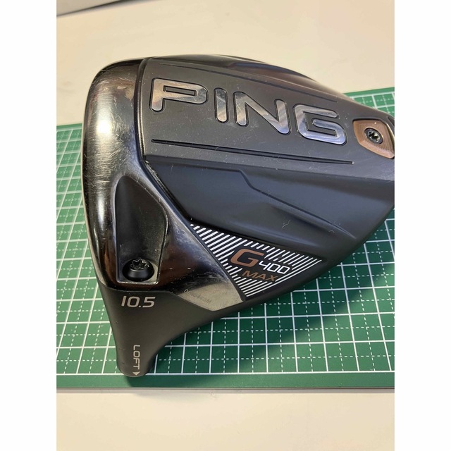 PING G400 MAX 10.5° ヘッドのみ レフティ 【限定製作】 pooshakesanli.com
